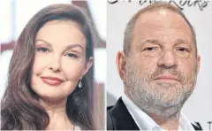  ?? AFP ?? Actress Ashley Judd, left, of the series ‘Berlin Station’, and disgraced producer Harvey Weinstein.