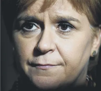  ??  ?? 0 Nicola Sturgeon’s case for independen­ce will be undermined if the Scottish economy shows no upturn.