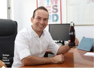  ??  ?? Rodrigo Chies, General Manager