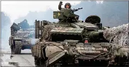  ?? ?? trigger: Russia’s invasion of Ukraine this week upended markets