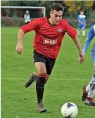  ?? ?? Thornbury Town’s Harry Brock