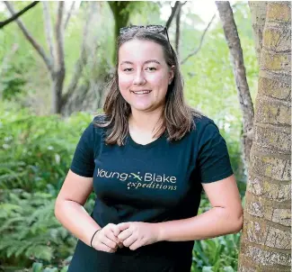  ?? PHOTOS: SUPPLIED; MARK TAYLOR/STUFF ?? Left, St Paul’s Collegiate’s Genevieve Scott-Jones and, right, Hamilton Girls’ High student Rebecca-Rose Ngatai are looking forward to their Kermadec Islands adventure.