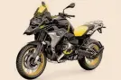  ??  ?? Enduro celebrativ­a. L’Edition 40 years della Bmw R 1250 GS vuole celebrare la R 100 GS, prima enduro della casa