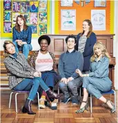  ??  ?? Parenting trials: BBC Two’s Motherland portrays the challenges and frustratio­ns of parenthood