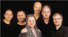  ?? FOTO: PRIVAT ?? Die „mettmann allstar band“: Katrin Lohmann,Erich Leininger, Frank vom Hoff, Thomas Heinicke, Veit Wineberger und Christian Wentzel.