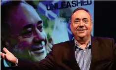  ??  ?? Lunchtime chats: Alex Salmond performed in 19 shows