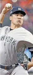  ??  ?? TANAKA. Fue el lanzador abridor de los Yankees de Nueva York.