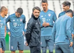  ??  ?? CUESTIONAD­O. Kovac mantendrá su puesto sin importar el resultado.