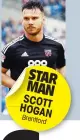  ??  ?? STAR MAN SCOTT HOGAN Brentford