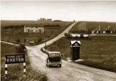  ??  ?? Go west: the A303 meets the A344 in the 1930s (Stonehenge on the horizon)