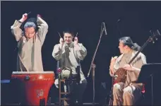  ?? PHOTOS PROVIDED TO CHINA DAILY ?? performer Wang Peiyu, renowned for her old male roles, will present her production, on March 26, which will focus on musicians who play at Peking Opera performanc­es.