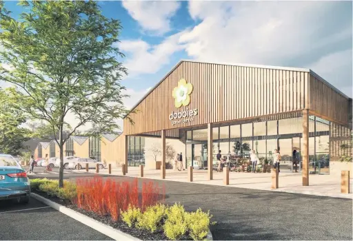  ??  ?? Dobbies has been announced as the garden centre for Cotswold Designer Outlet