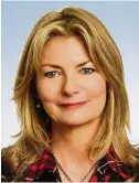  ??  ?? Spotlight Jo Caulfield takes to the stage in Crieff on Saturday