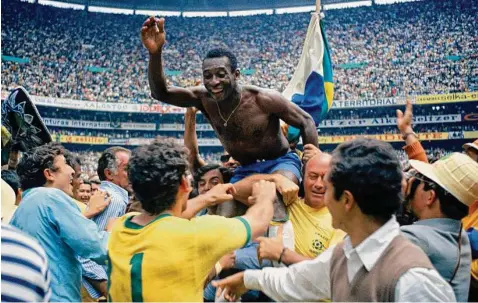  ?? Associated Press file photo ?? Pelé’s legacy transcends his feats on the pitch. He “gave a voice to the poor, to Black people and, above all, he gave visibility to Brazil.”