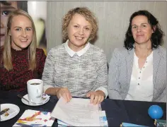  ??  ?? Karen Mooney, Catherine Joyce and Una Conroy (Barnardos).