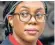  ?? ?? Kemi Badenoch, the Business Secretary, told Post Office staff last week that postmaster­s had been ‘badly let down’ in the past