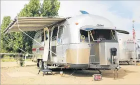  ?? Karen Flett ?? THE AIRSTREAM bills itself as a quintessen­tially American way to freedom.