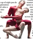  ??  ?? Gentle sensuality: Semperoper Ballet perform Neue Suite