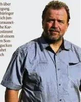  ?? FOTO: TINO BERG ?? Tino Berg, Präsident des Thüringer Judoverban­des aus Jena.