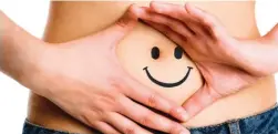  ??  ?? HAPPY GUT: An easy way to help improve gut bacteria is including a probiotic supplement into your daily routine.