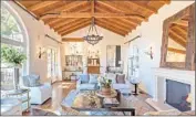  ?? Teague Hunziker ?? TYRA BANKS has listed her 1926 Spanish Colonial compound in Beverly Hills for sale at $7.75 million.