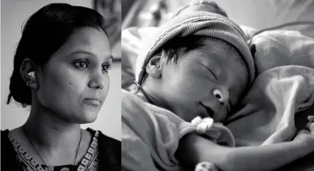  ??  ?? MILESTONE MOMSURROGA­TE MOM NO. 500, AND THE 680TH CHILD BORN ATTHE SAT KAIVAL HOSPITAL IN ANAND