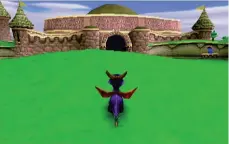  ??  ?? …and here’s the little purple chappie as you remember him on your aging PS1.