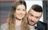  ?? PICTURE: REUTERS ?? Justin Timberlake and Jessica Biel are parents to 22-month-old Silas.