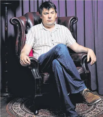  ??  ?? Outspoken: ‘Father Ted’ writer Graham Linehan. PHOTO: ROB MONK/EDGE MAGAZINE/GETTY