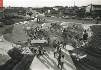  ?? Bill Owens Archive 1972 ?? From “Suburbia”: “Fourth of July block party. This year thirty-three families came for beer, barbecued chicken, corn on the cob, potato salad, green salad, macaroni salad, and watermelon.”