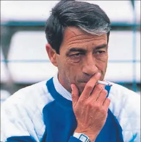  ?? FOTO: MD ?? Benito Joanet En su etapa como entrenador del Espanyol, en Segunda División