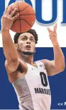  ??  ?? << Markus Howard