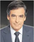  ?? FOTO: DPA ?? François Fillon lag nach den ersten Auszählung­en vorn.