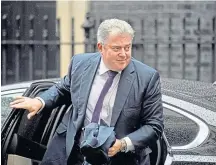 ??  ?? Brandon Lewis defended the Good Friday Agreement.