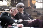  ??  ?? Blind Al (Leslie Uggams) comforts Wade Wilson and provides the otherwise nihilistic and violent Deadpool 2 with a surprising­ly warm moral center.