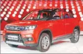  ?? MINT/FILE ?? The Vitara Breeza. Suzuki dominates the Indian market through its majority stake in Maruti Suzuki India Ltd