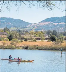  ?? VISIT NAPA VALLEY ?? Kayak down the Napa River on your next visit to Wine Country.