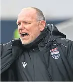  ??  ?? Staggies boss John Hughes