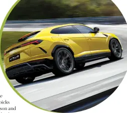  ??  ?? RAGING BULL There is no SUV out there that is quite as attention grabbing as the Lamborghin­i Urus (above); the featurepac­ked Volvo XC40 (below)