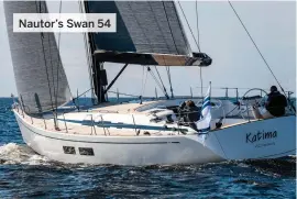  ??  ?? Nautor’s Swan 54