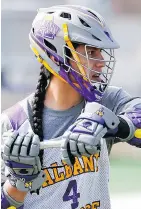  ?? MIKE GROLL / AP / FILES ?? Lyle Thompson was taken aback by remarks he heard a Philadelph­ia Wings announcer make Saturday.