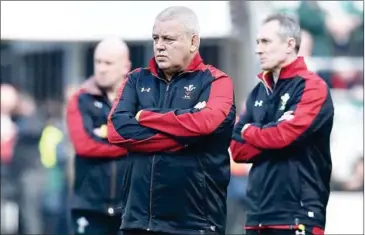  ?? BEN STANSALL/AFP ?? Warren Gatland has stood down from his role as the head coach of Wales while he prepares for next year’s British and Irish Lions tour of New Zealand.