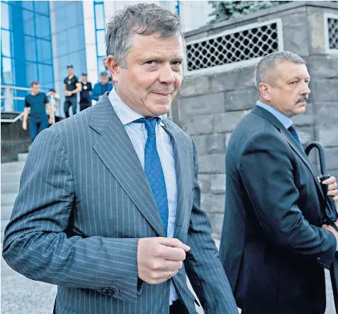 Ukrainian billionair­e arrested in Alps over ‘embezzleme­nt’ - PressReader