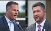  ?? TANIA BARRICKLO — DAILY FREEMAN, FILE PHOTOS ?? U.S. Reps. Marc Molinaro, R-Catskill, left; and Pat Ryan, D-Gardiner.