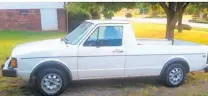  ?? SOURCE: NEW MEXICO STATE POLICE ?? The 1987 Volkswagen Rabbit the suspects in a triple homicide near Dixon were believed to be driving.