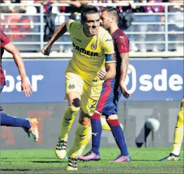  ??  ?? CONFIANZA. Bruno liderará a un Villarreal que saldrá con la esperanza de remontar el 3-1 de la ida.