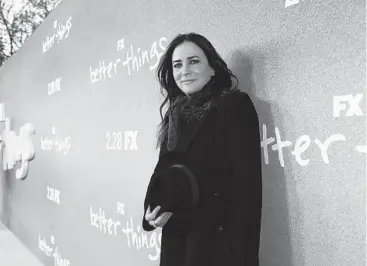  ?? JC OLIVERA/GETTY ?? Creator Pamela Adlon attends the final season celebratio­n of FX’s “Better Things” on Feb. 23 in California.