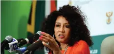  ??  ?? Lindiwe Sisulu