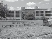  ?? UT Southweste­rn Medical Center ??