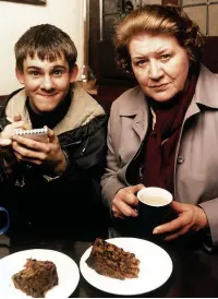  ??  ?? ●●Dominic’s first big break was in Hetty Wainthropp Investigat­es with Patricia Routledge